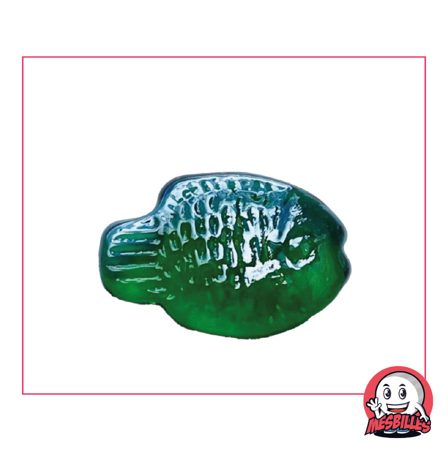 1 Canica Pez Koi Verde