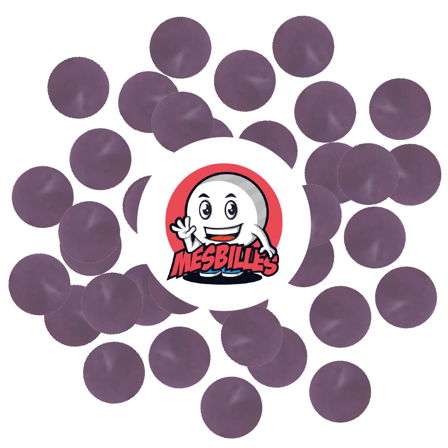 Esta canica procede de la República Checa, el país del cristal de Bohemia.