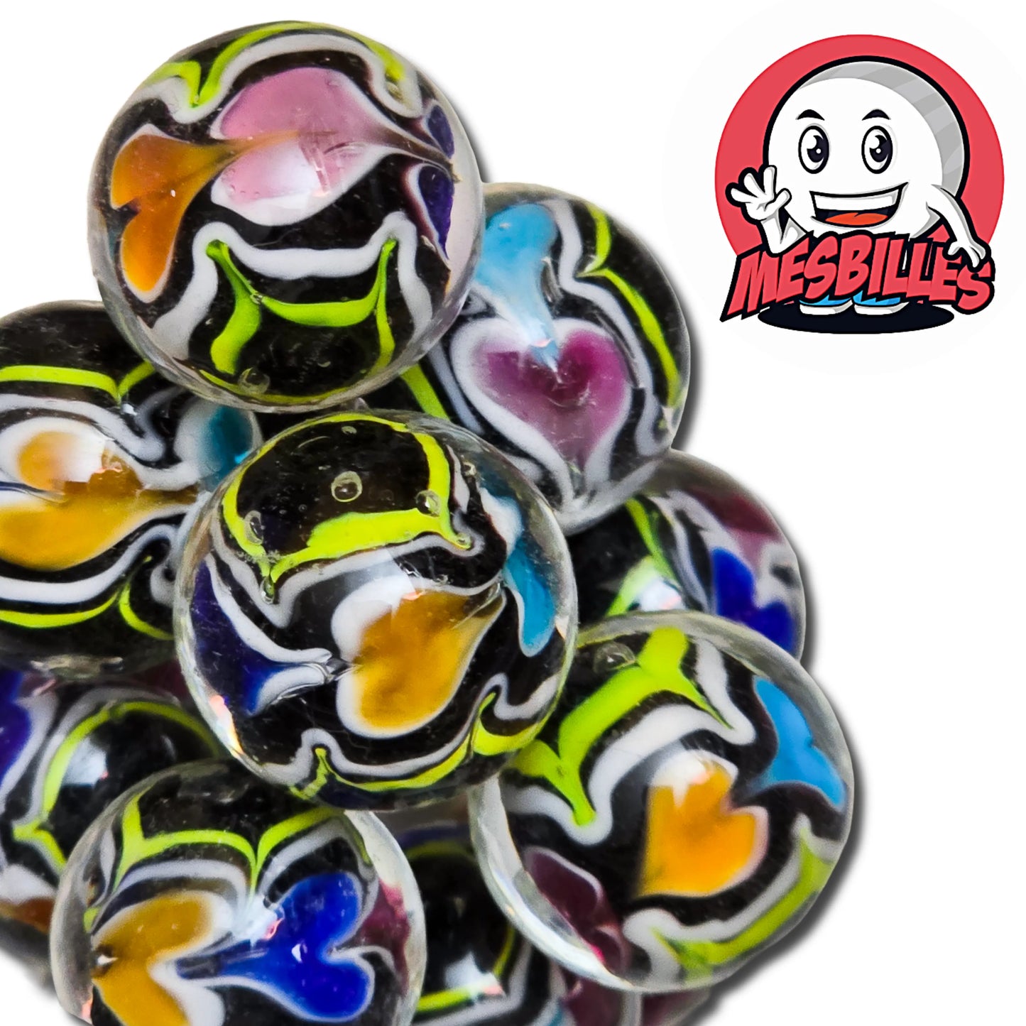 1 Canica Arte Corona Love 22mm