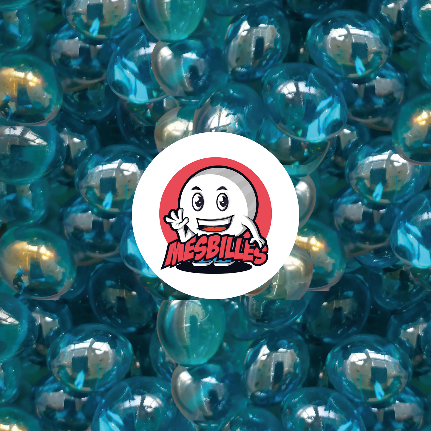 1 Canica Rugby Azul-Claro