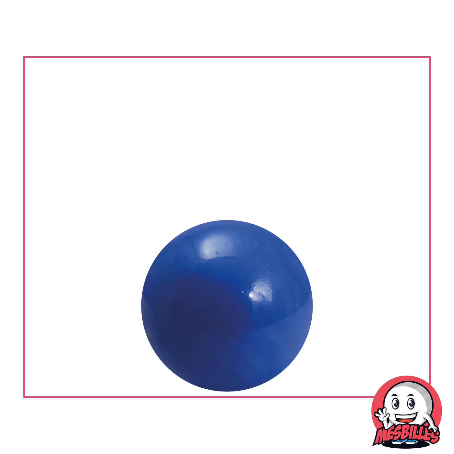 Canica Perla Opaca 16 mm | Una Oda al Color Azul - MisCanicas - MisCanicas