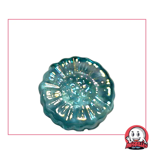 1 Canica Girasol Azul Claro