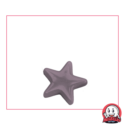 1 Canica estrella Perla Violeta extraplana