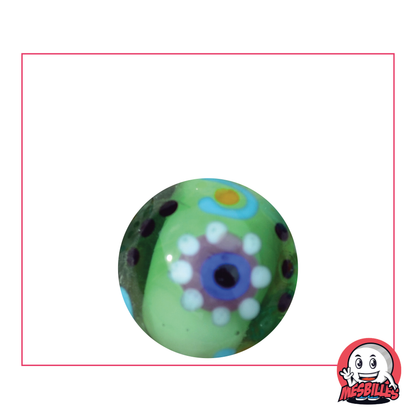 1 Canica Engranaje Verde 22 mm