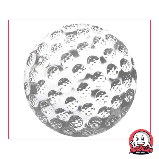 1 Canica Bola de Golf Cristal 50 mm
