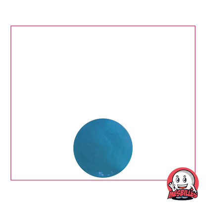 Mini canica de cristal de Bohemia - Azul claro translúcido - MisCanicas