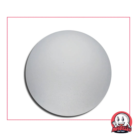 Bille en Cristal de Bohême Dépoli de 45 mm, bille givrée qui ne risque pas de fondre au soleil.