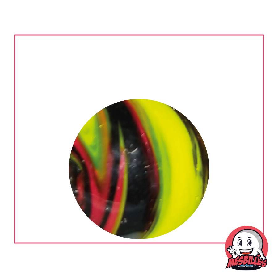 Canica Diabolic Negra 25 mm, la Batman de las canicas