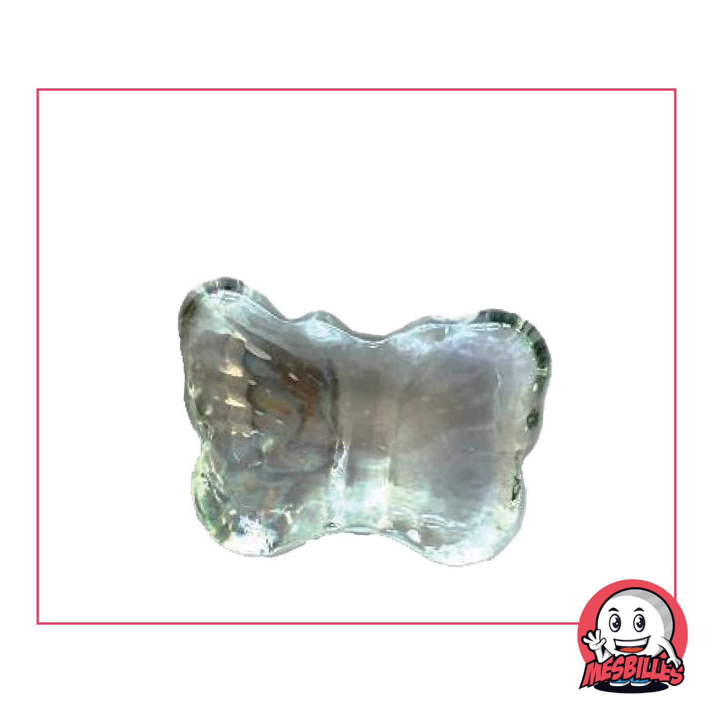 1 Canica Monarca Cristal