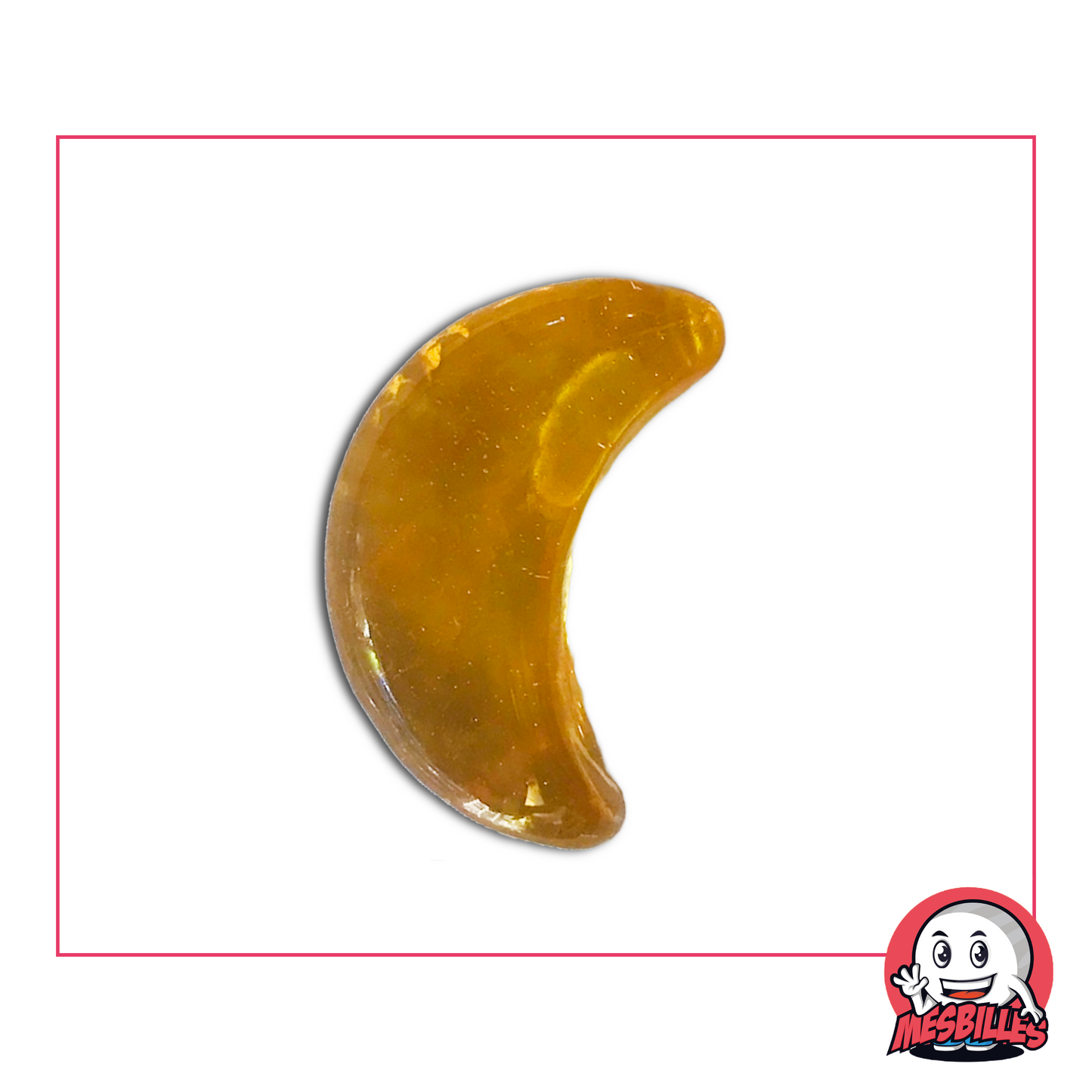 1 Canica Luna Amarilla