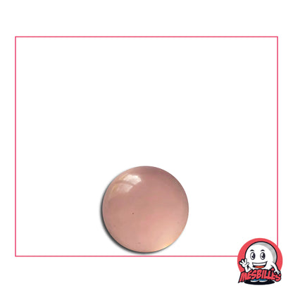 Cette petite Bille Rose Clair Ronde de 6 mm est en Cristal de Bohême.