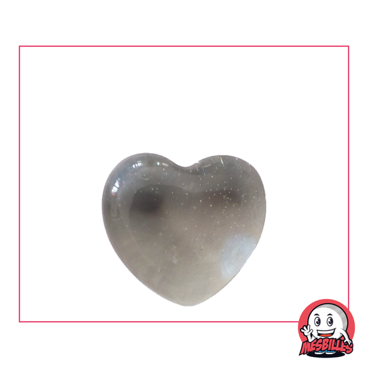 1 Canica Corazón Cristal