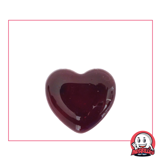1 Canica Corazón Roja