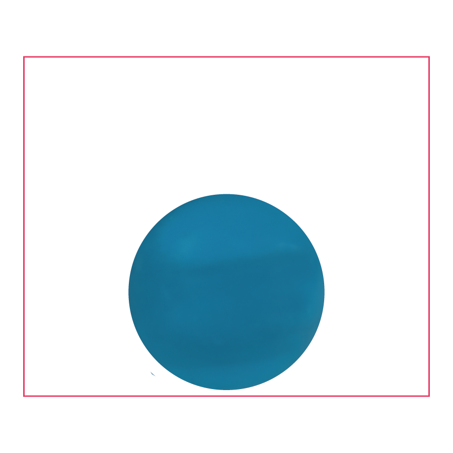 1 Canica Azul Luz 22 mm