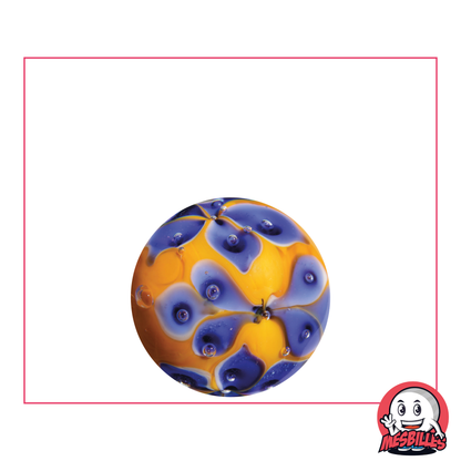 1 Canica Art Corona Florida Naranja 22 mm