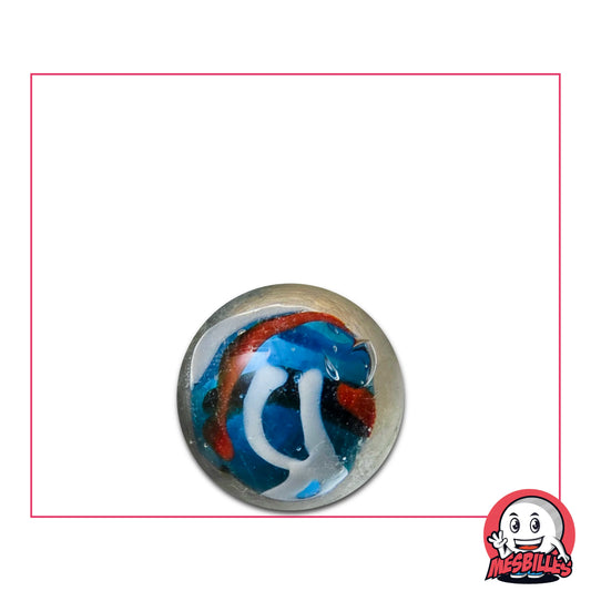 Bille d'Art Créative Bleu, bille de 16 mm
