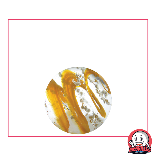 1 Canica Art Tourbillon Fosforescente Naranja 25 mm