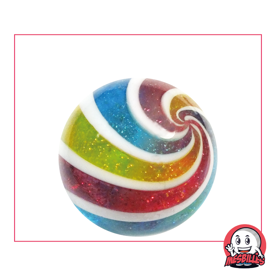 1 Canica de Arte Circo 35 mm