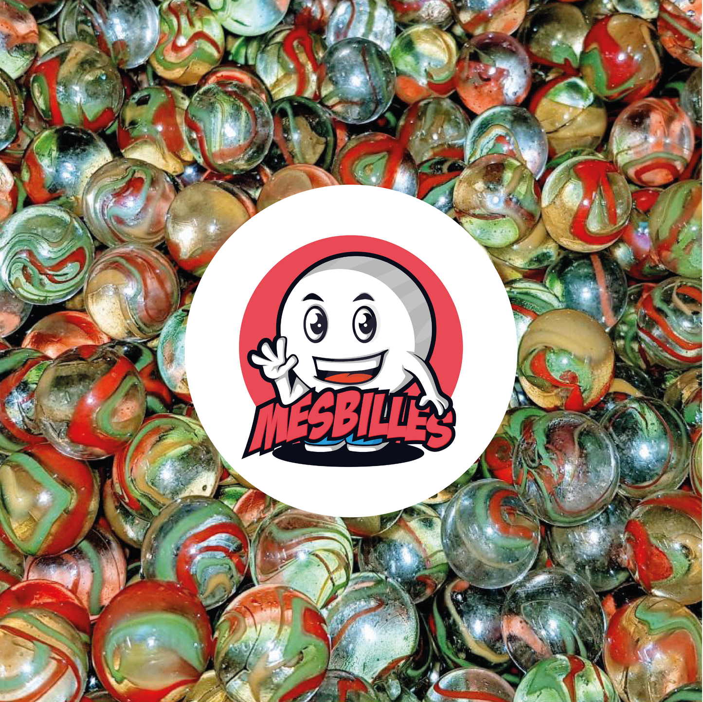 Una explosión de colores translúcidos con cada rebote: descubre la canica Festival, vendida por unidades en la página web de MisCanicas. Estas canicas de cristal revelan trazas de amarillo, rojo y verde, añadiendo un ambiente festivo a tus juegos. Déjese llevar por esta fiesta de colores.