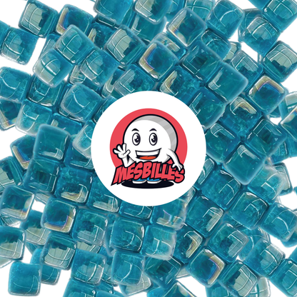 1 Canica Cuadrada Azul