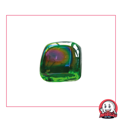 1 Canica Cuadrada Verde