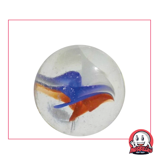 Canica de vidrio de 30 mm con los colores de Francia - MisCanicas