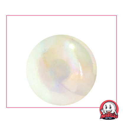 Canica Irisada 35 mm Cristal, el diamante de los juegos de canicas - MisCanicas