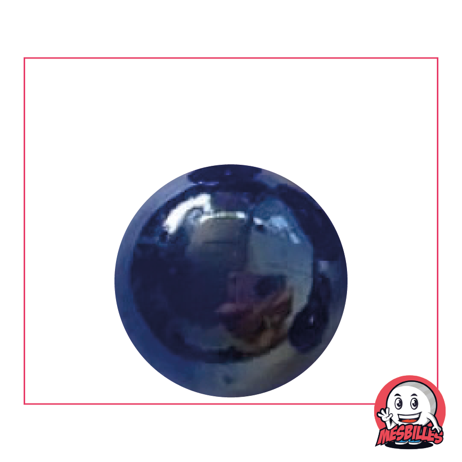 Canica Irisada Azul Noche 25 mm - Surfea en una ola de diversión | MisCanicas