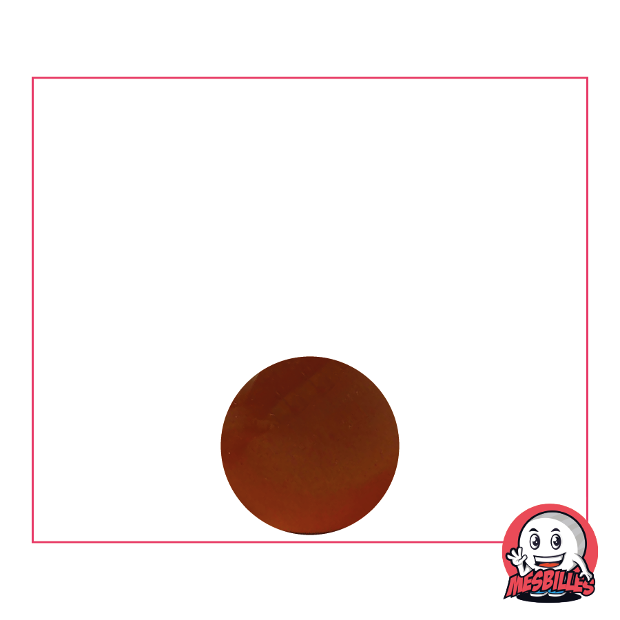 1 Canica Luz Ámbar 10 mm