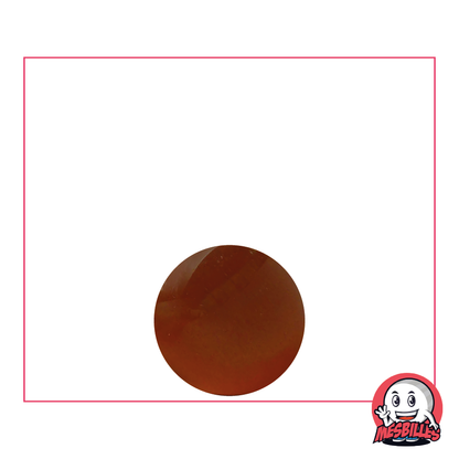 Bille ronde Loupe Ambre 12 mm