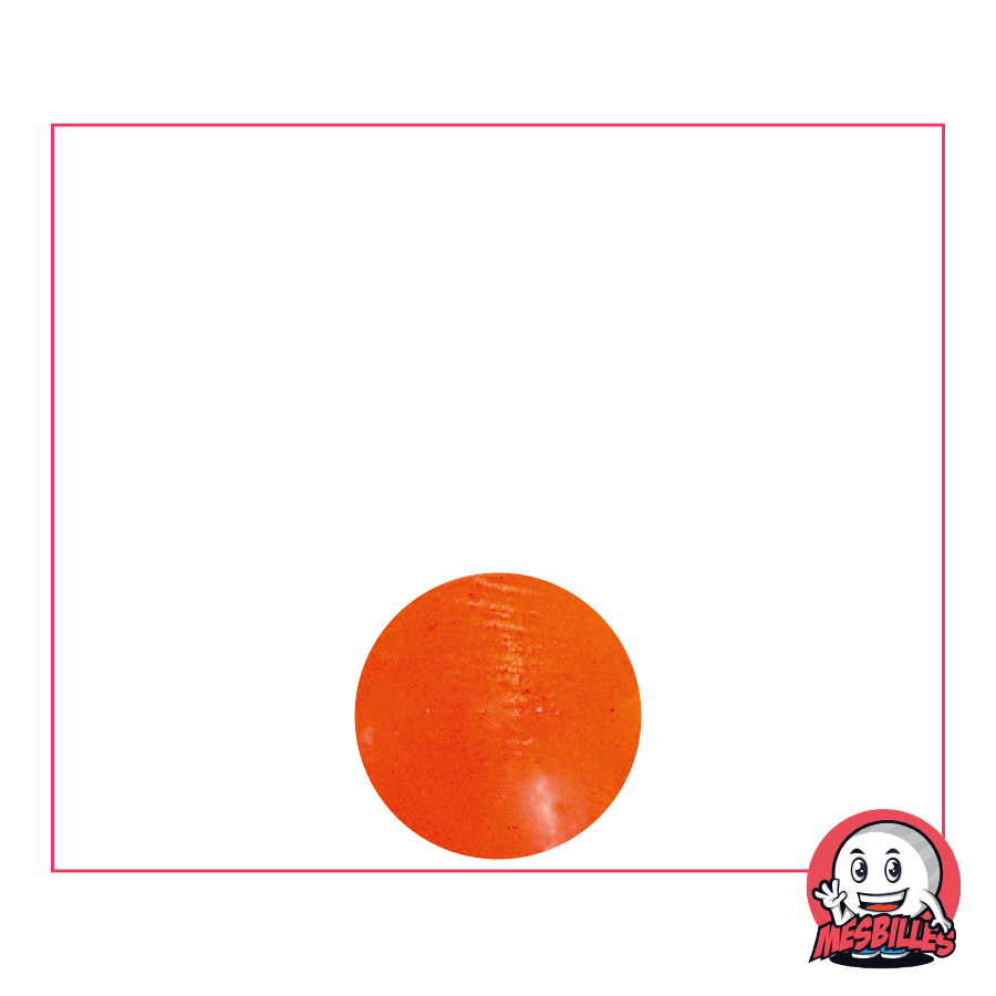 1 Canica Luz Naranja 06 mm