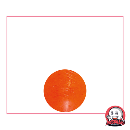 1 Canica Luz Naranja 14 mm