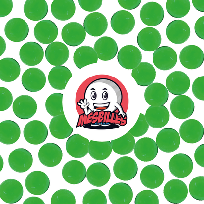 1 Canica Luz Verde 14 mm