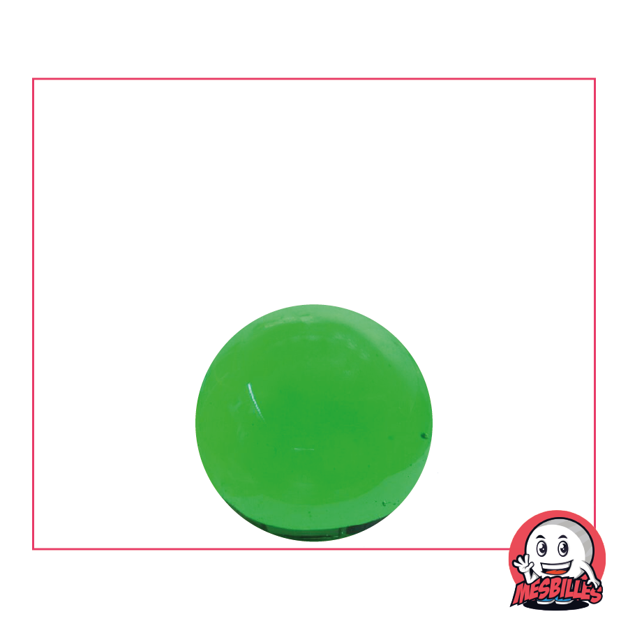 1 Canica Lupa Verde 16 mm