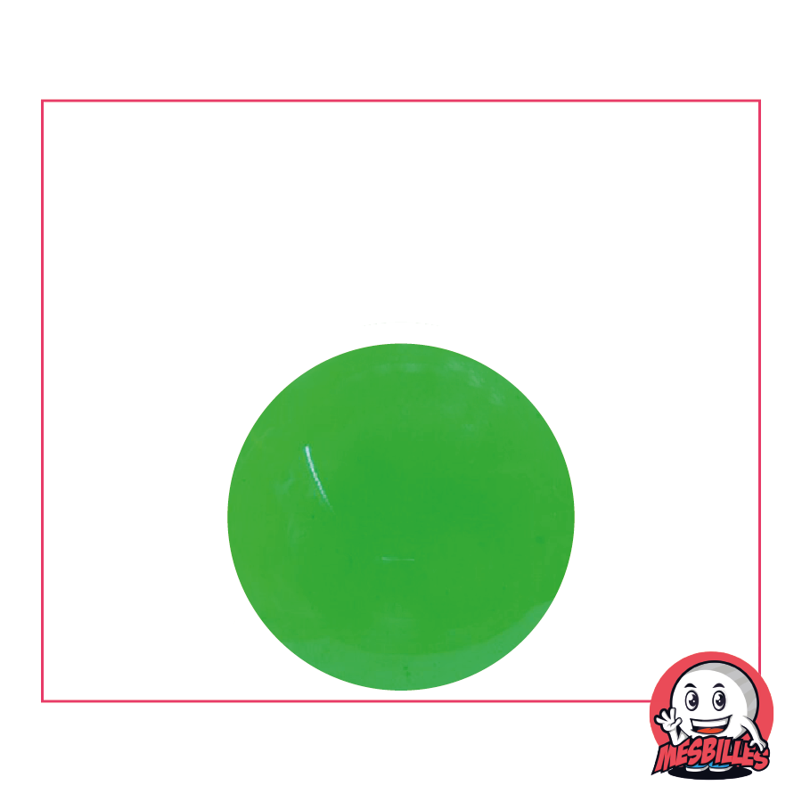 1 Canica Verde Luz 20 mm