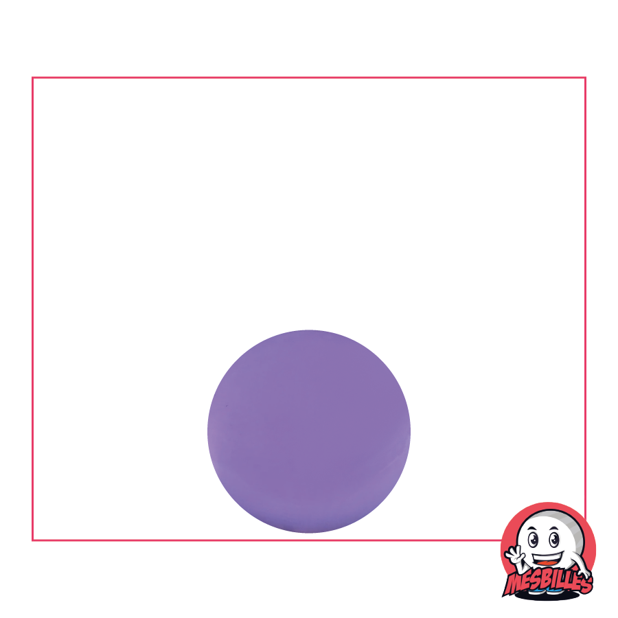 1 Canica Lupa Violeta Claro 12 mm