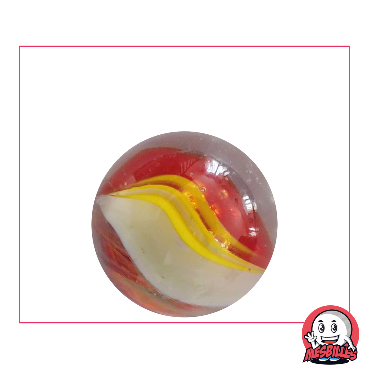 1 Canica Ojo de Gato 25 mm