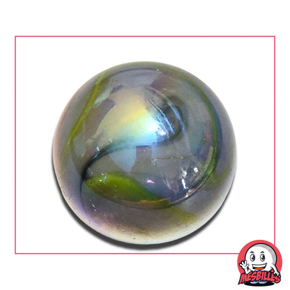 Bille Orage opaque et brillante de couleur nacrée 42 mm - MesBilles