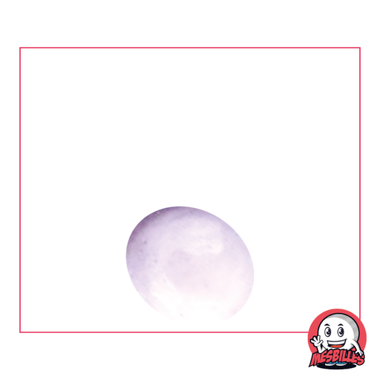 1 Canica Plana Luz Lavanda 18 mm
