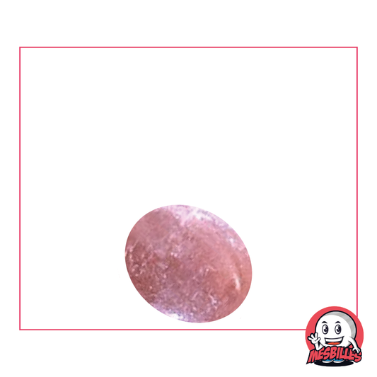 1 Canica plana 18 mm Lupa Rosa-Clara