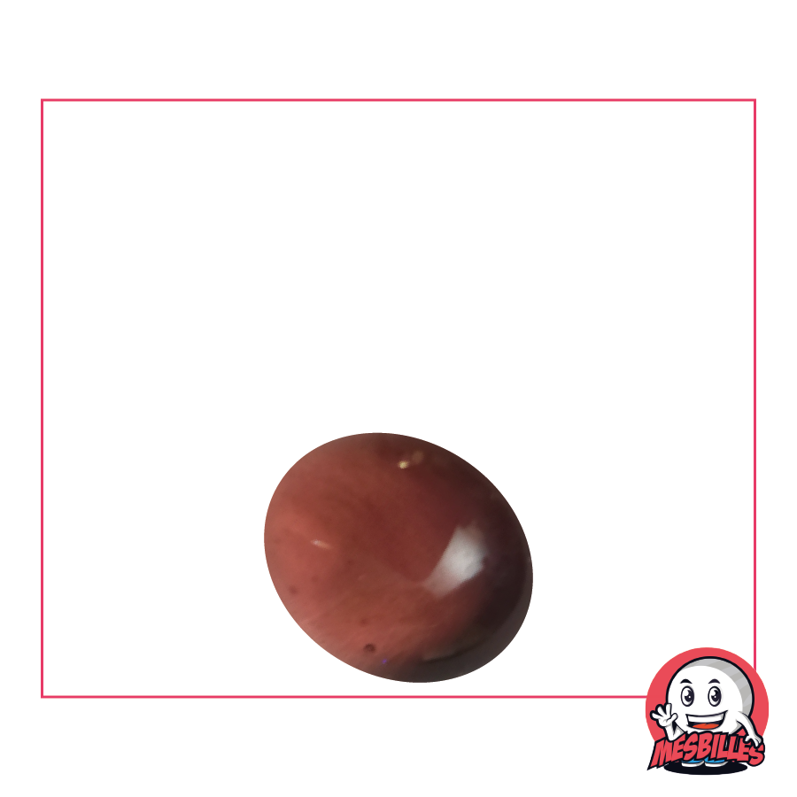 Canica de vidrio plana violeta - MisCanicas: juegos sencillos y cautivadores