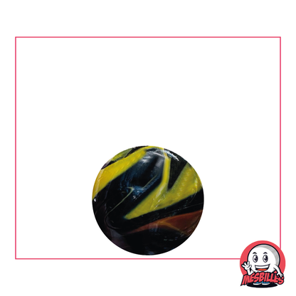 La canica «on fire» de los patios de colegio: la canica Soleil Brûlant de 16 mm.