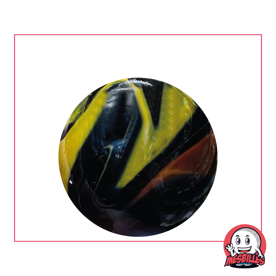 Canica Sol Ardiente 35 mm: la canica «en llamas» de los patios de recreo