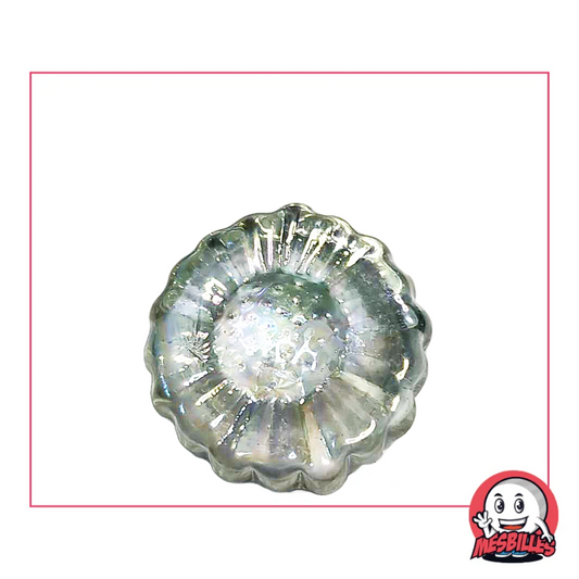 1 Canica Girasol Cristal Irisada