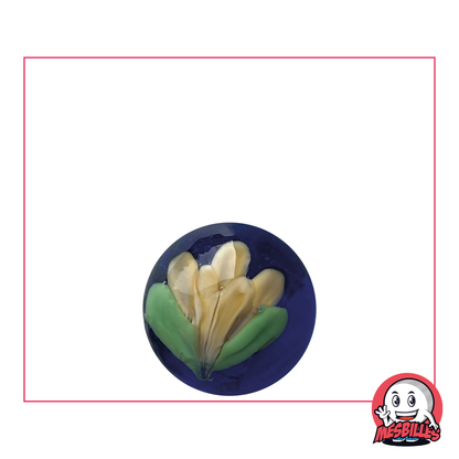 1 Canica Art Tulipán Azul 16 mm