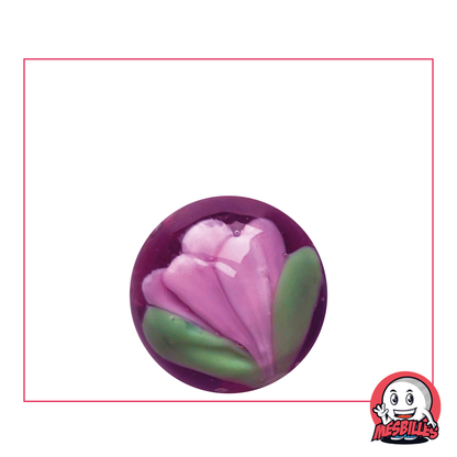 1 Canica Art Tulipán Violeta 22 mm
