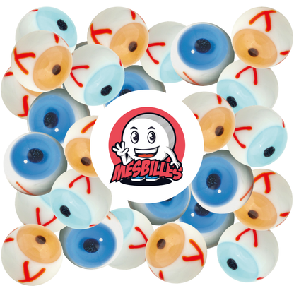 1 Canica Art Watching-You Azul 22 mm