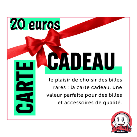 Tarjeta regalo MisCanicas 20 €