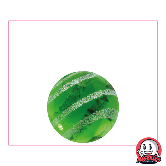 1 Canica Arte Celeste Verde 25 mm