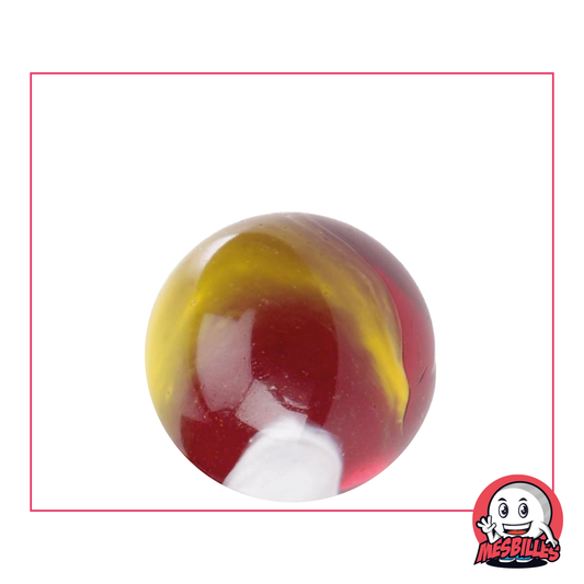 La canica Clown de 25 mm es la estrella divertida de MisCanicas. Sus motivos coloridos y sus tonos profundos aportan un soplo de felicidad a tus partidas de juegos con canicas. Con la canica Clown, añade una dosis de buen humor y un arcoíris de risas a tu colección de canicas.